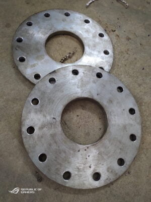 ms center plate and flanges